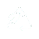 Recycelte Materialien Logo